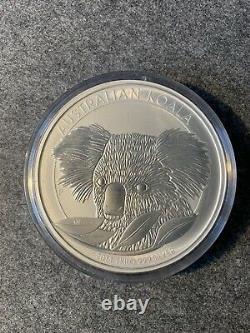 Silbermünze 1kg Koala Australien 2014 1 Kilo 999 Argent Mit Rechnung