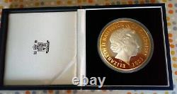 Silver One Kilo Coin, 2003 £50 Proof 50th Anniversary Of Coronation Coa. 999