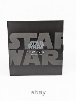 Star Wars A New Hope 2022 Niue 1 Kilo Argent 100 $ 32,15 $ Ounce Withbox & Coa 51/100