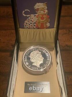 Tudor Beast Seymour Panther 2022 Royaume-uni 1 Kilo Silver Proof Coin
