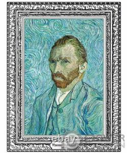 Vincent Van Gogh Autoportrait 1/2 KG Kilo Pièce D’argent 250 Euro France 2020